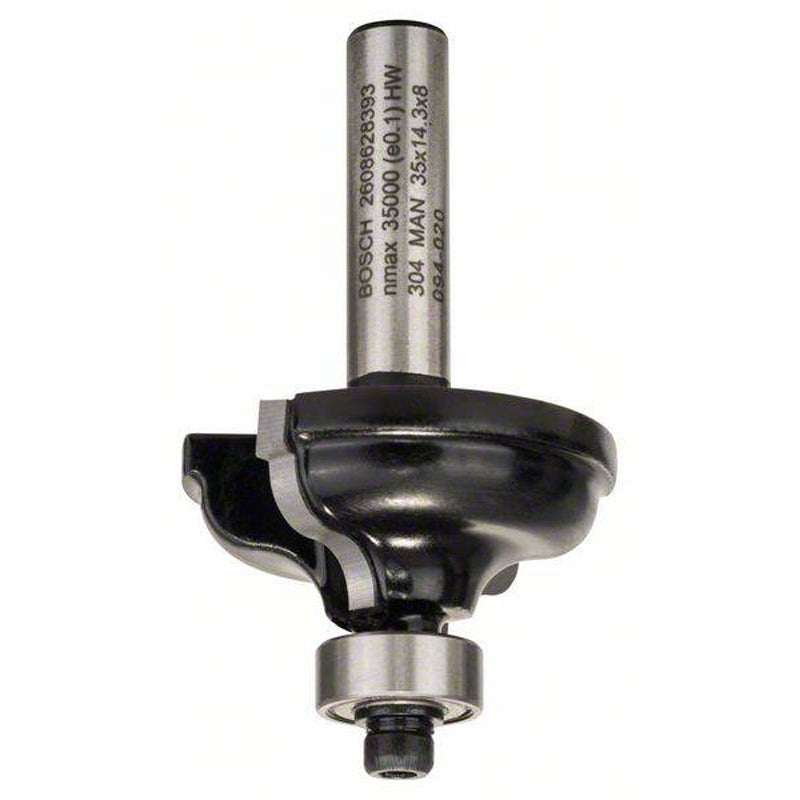 Edge Forming Bit A 8mm, R1 4,8mm, B 11mm, L 14,3mm, G 57mm