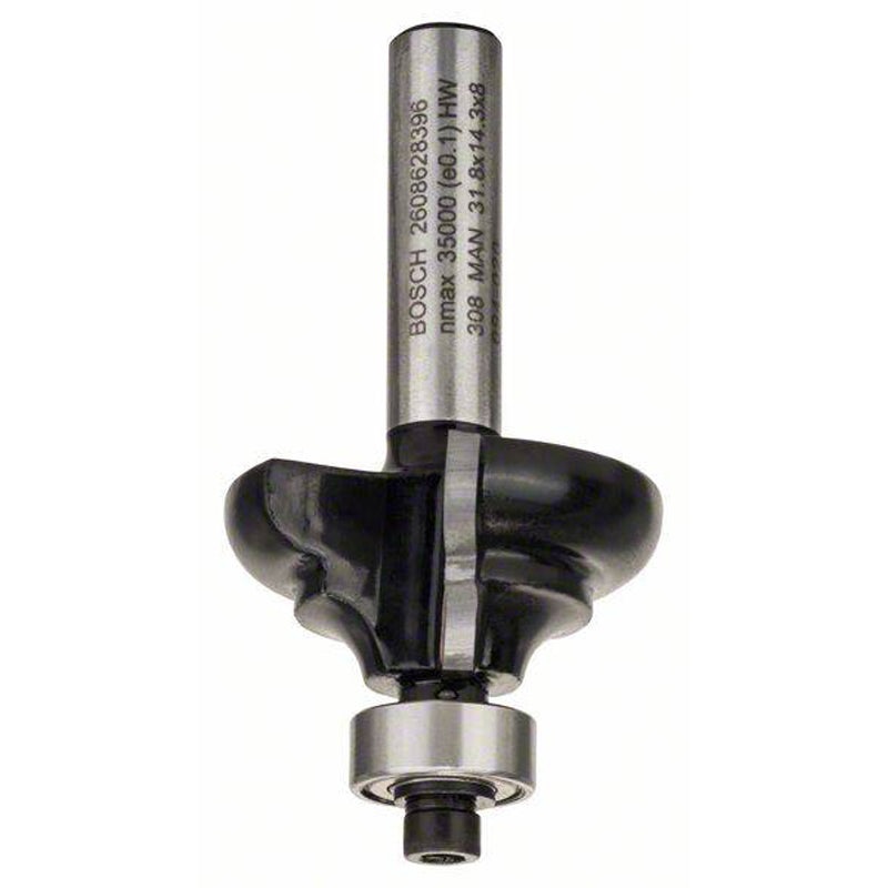 Edge Forming Bit C 8mm, R1 4,8mm, B 9,5mm, L 14mm, G 57mm