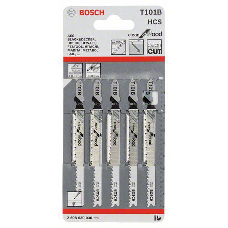 JSB Set T 101B Clean for Wood 5pcs