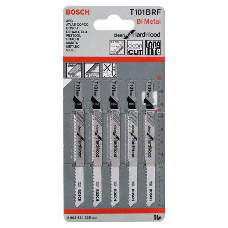 JSB Set T 101BRF BIM Clean for Hard Wood 5pcs