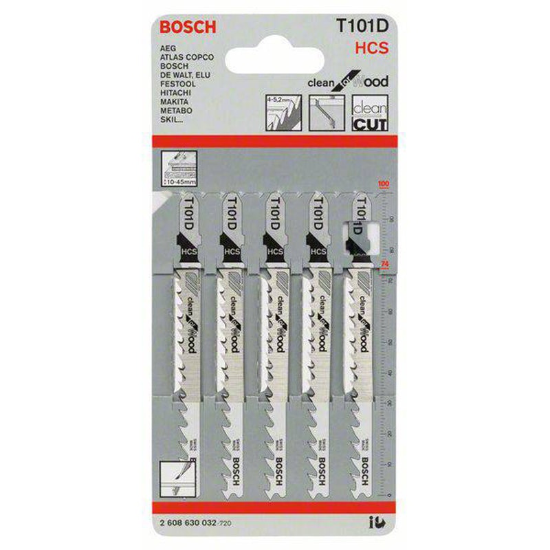 JSB Set T 101D Clean for Wood 5pcs