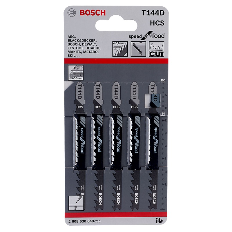 JSB Set T 144D Speed for Wood 100mm 5pcs