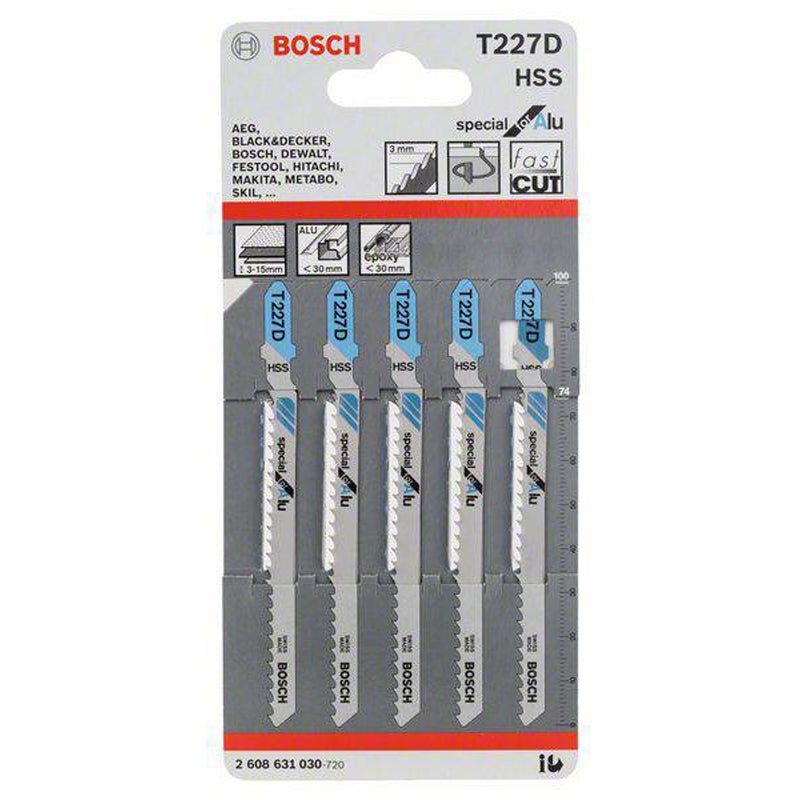 JSB Set T 227D Special for Aluminum 5pcs