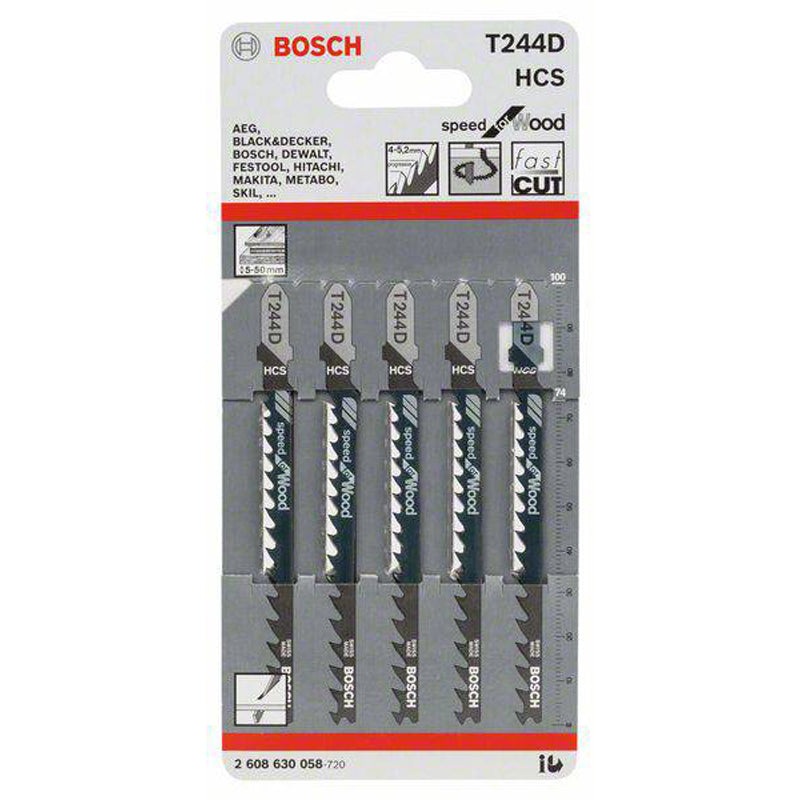 JSB Set T 244D Speed for Wood 100mm 5pcs