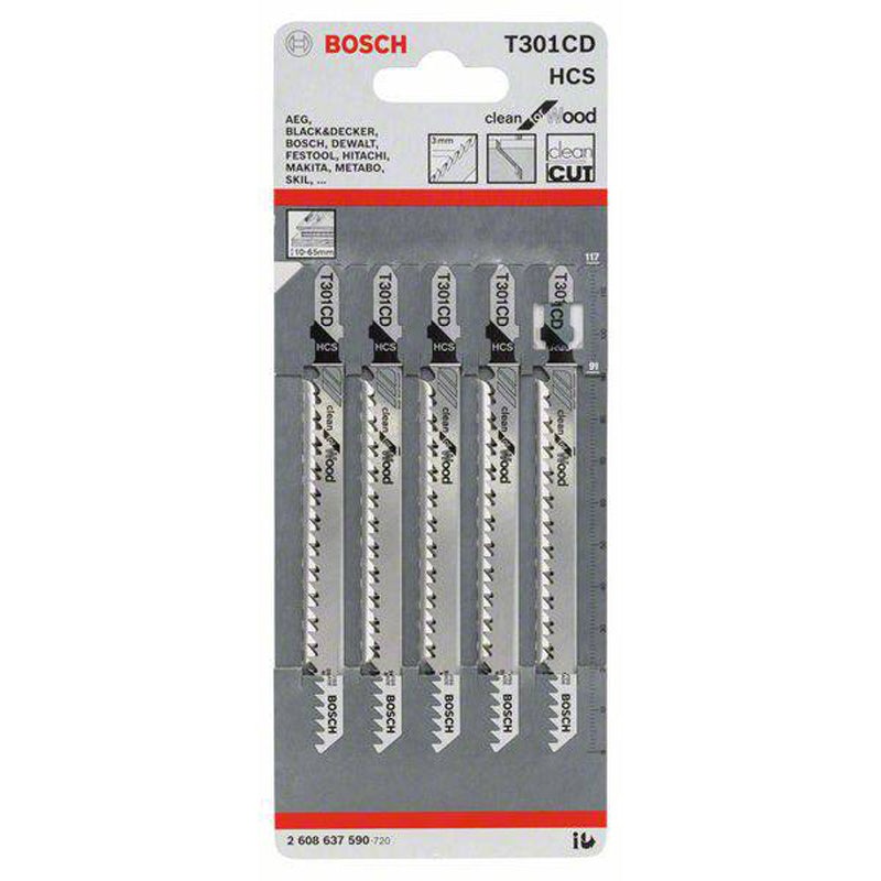 JSB Set T 301CD RB Clean for Wood 5pcs