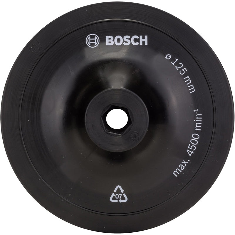 Backing Pad 125mm For Clamping