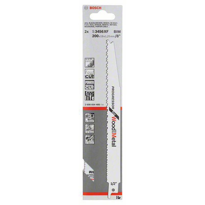 RSB BIM Progressor Wood/Metal S3456XF 2pcs