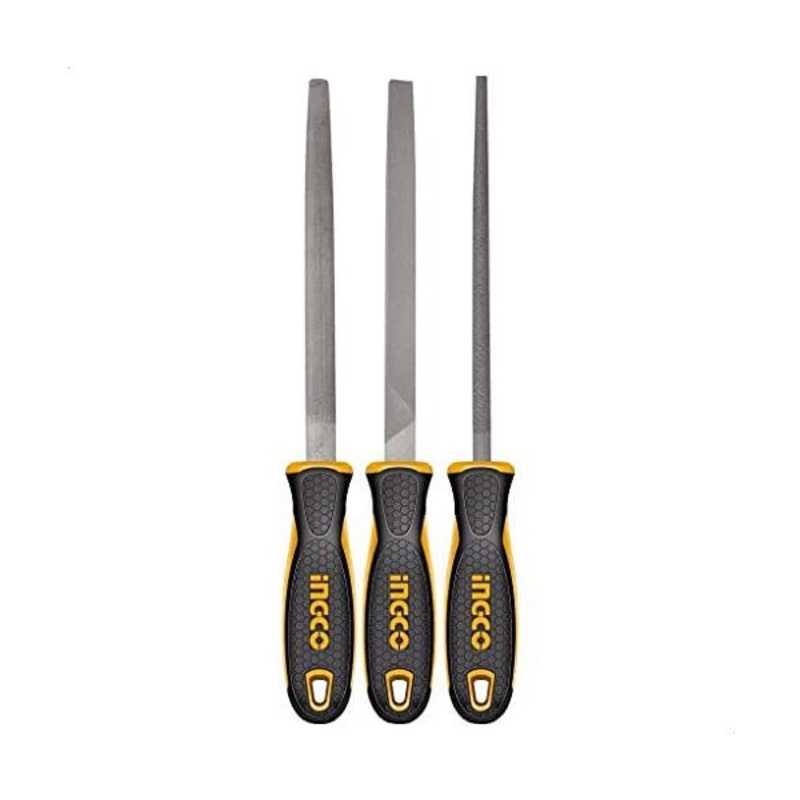 Steel File Set 3pcs 8"