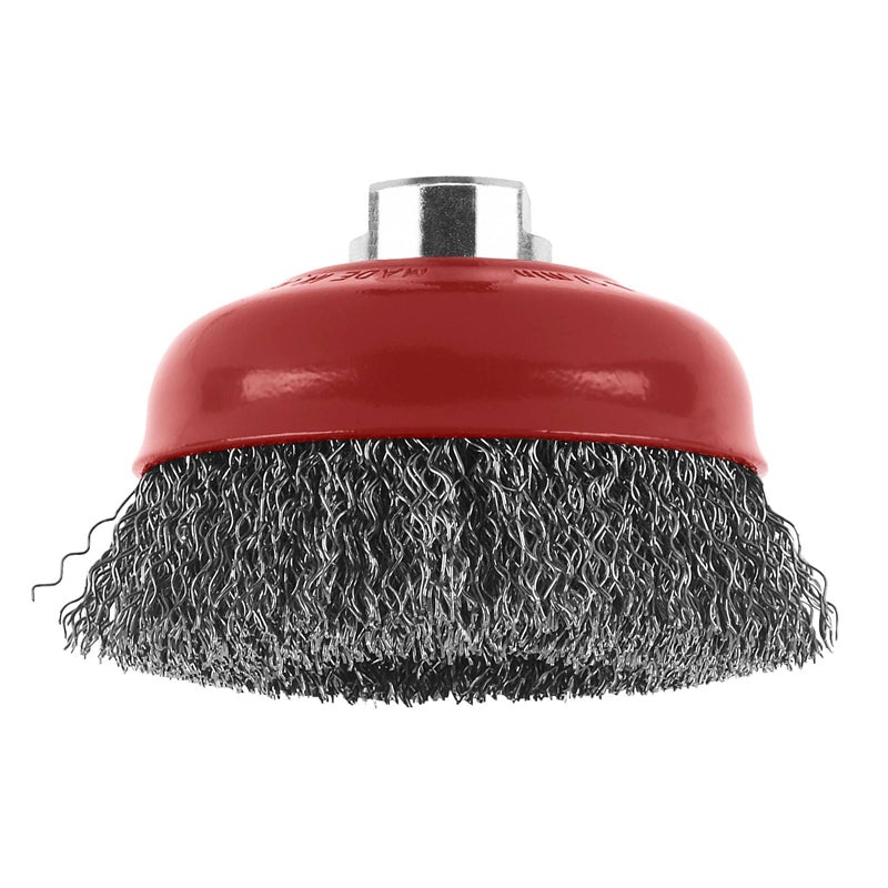 Wire Cup Brush Crimped Wire Shank 6x50mm