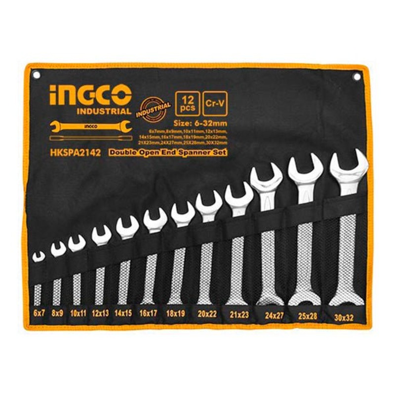 Double Open End Sapnner 12pcs