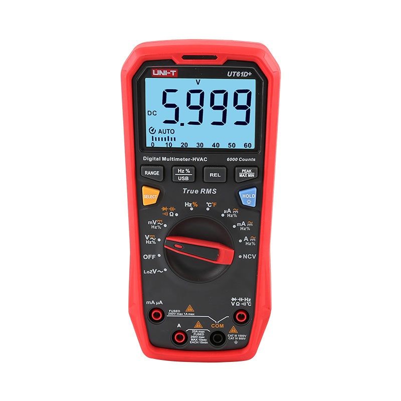 UNI-T 1000V True RMS Digital Multimeter | UT61D+