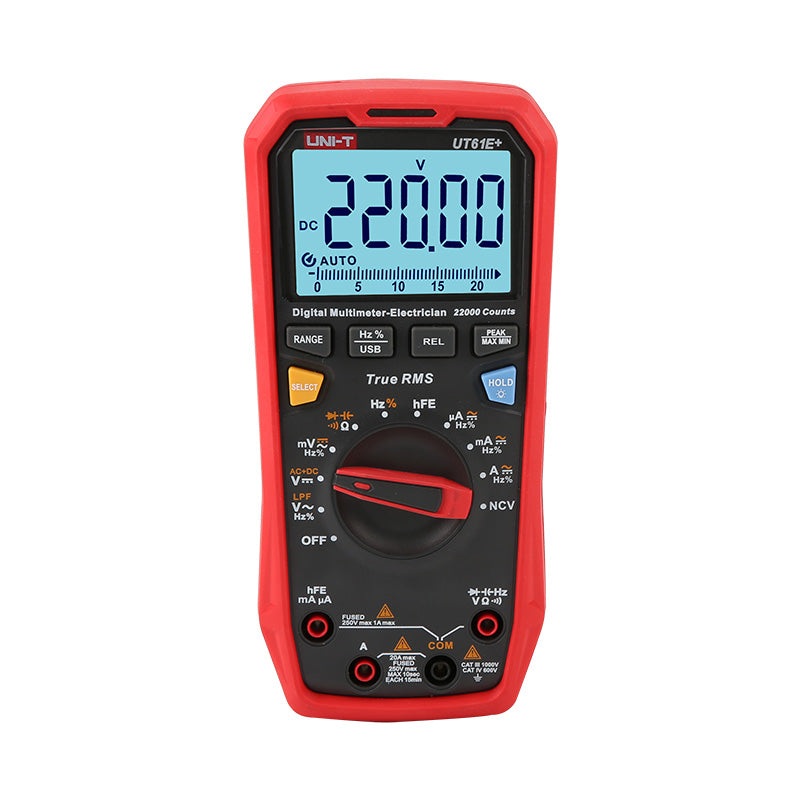 UNI-T 1000V True RMS Digital Multimeter | UT61E+