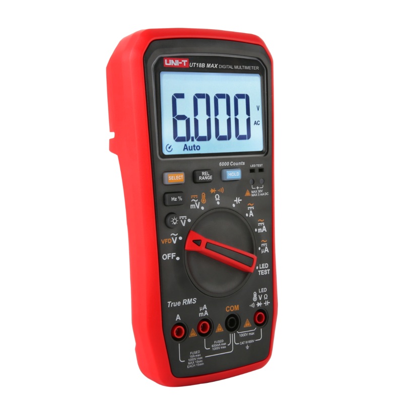 UNI-T True RMS Digital Multimeter | UT18B MAX