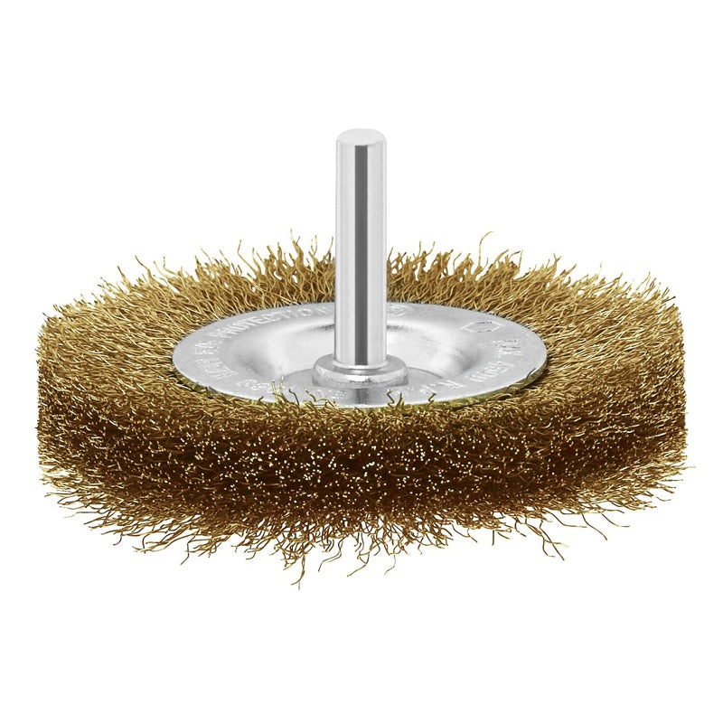Wire Cup Brush Crimped Wire Shank 6x80mm