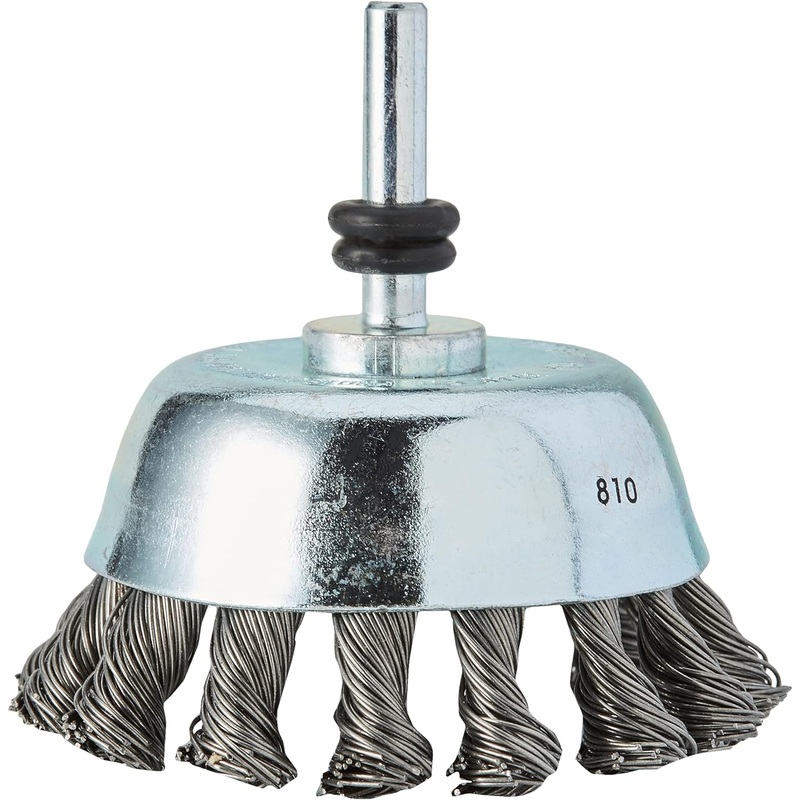 Wire Cup Brush Nylon Wire with Aluminium Oxide G80 Shank 6x50mm