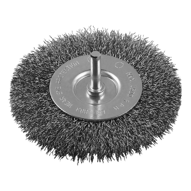 Wire Wheel Knotted Wire Shank 6x100 mm