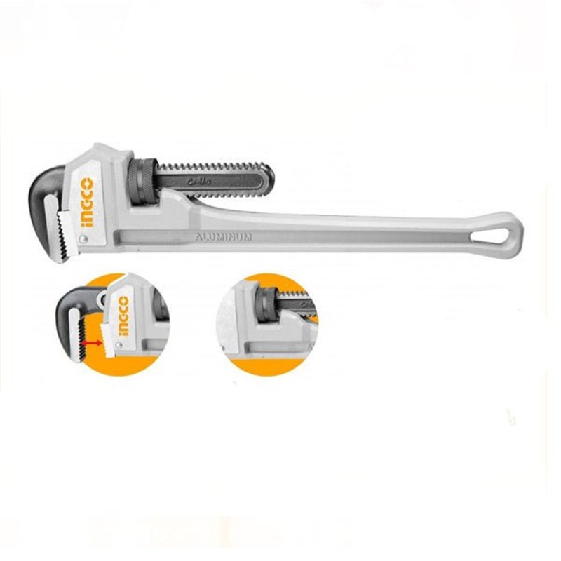 Aluminium Handle Pipe Wrench 24"