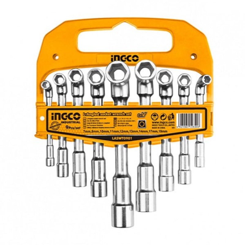 L-angled Socket Wrench Set 6pcs