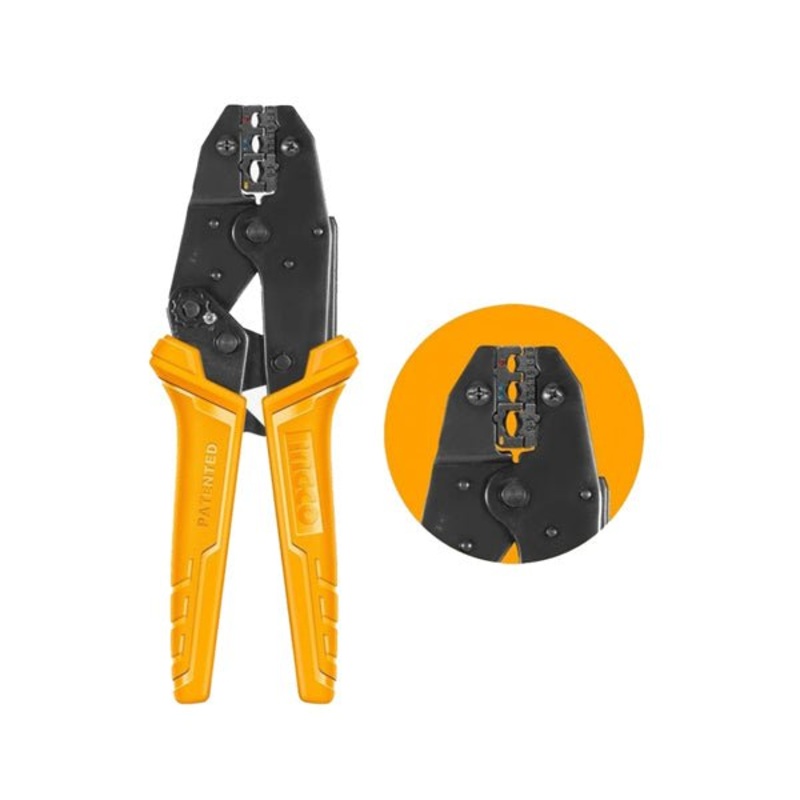 Ratchet Crimping Plier 9, 0.5-6mm