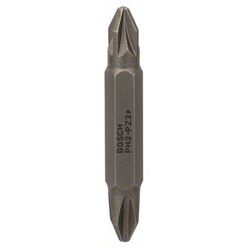 Screwdriver Double Ended Bit PH2-PZ2 45mm Extra-Hard