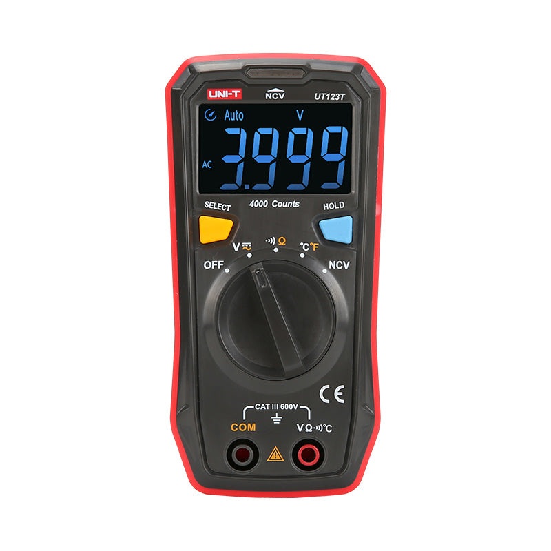 UNI-T Pocket-sized Residential Multimeter | UT123T