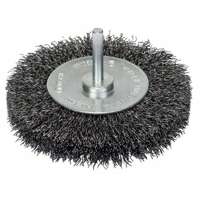 Wire Circular Ondules Brush 100x20x6mm