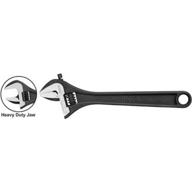 Heavy Duty Handle Adjustable Wrench 250mm