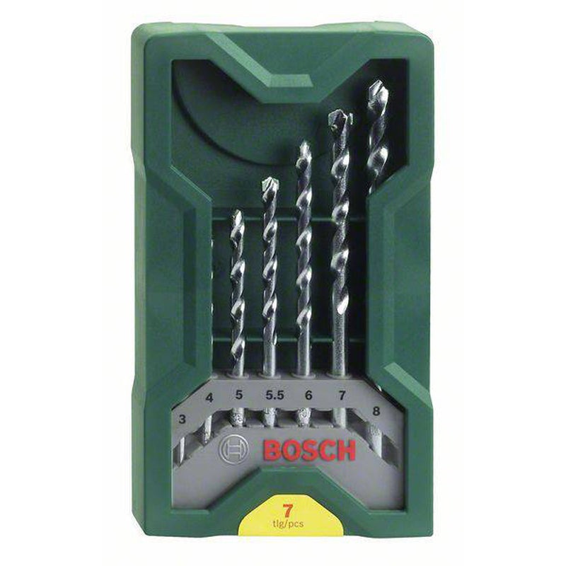 X-Line Masonry Drill Bit Set 7pcs
