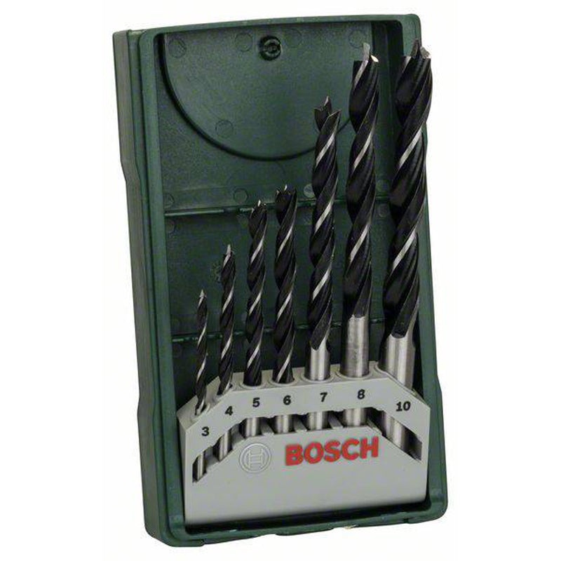 X-Line Wood Drill Bit Set 7pcs