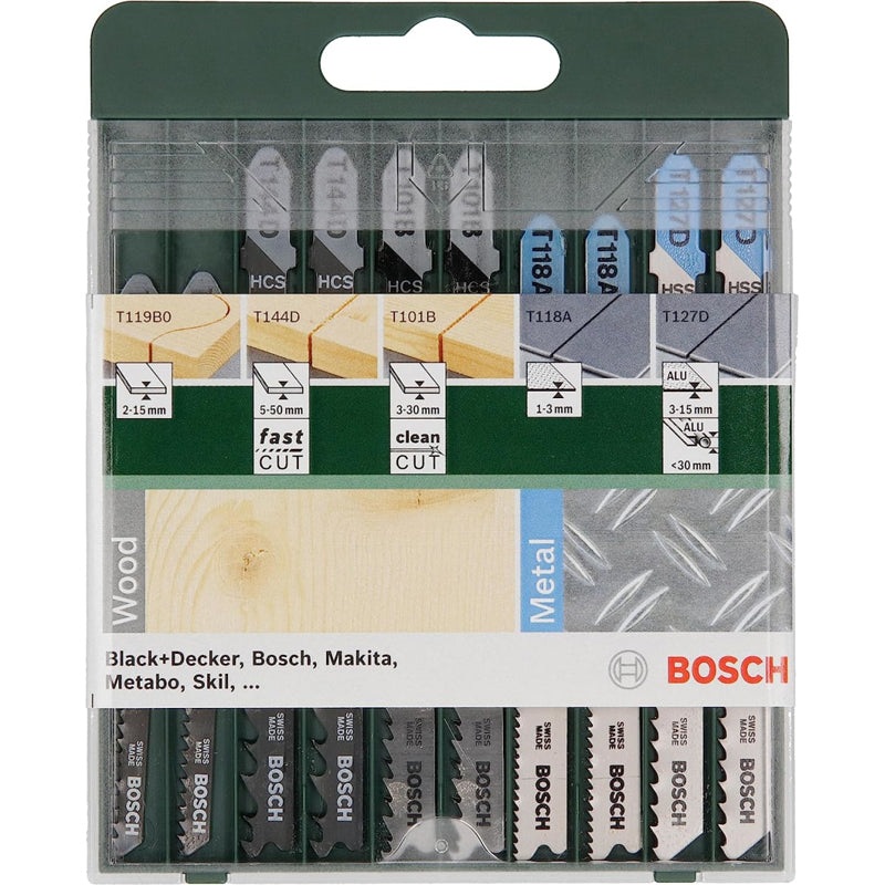 JSB Set for Wood/Metal/Aluminum 10pcs