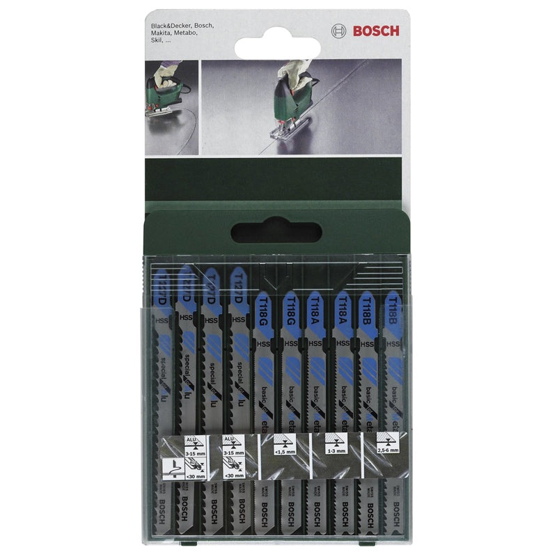 JSB Set Special for Aluminum, Basic for Metal 10pcs