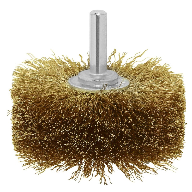 Wood Structure Brush Crimped Wire Shank 8x80mm
