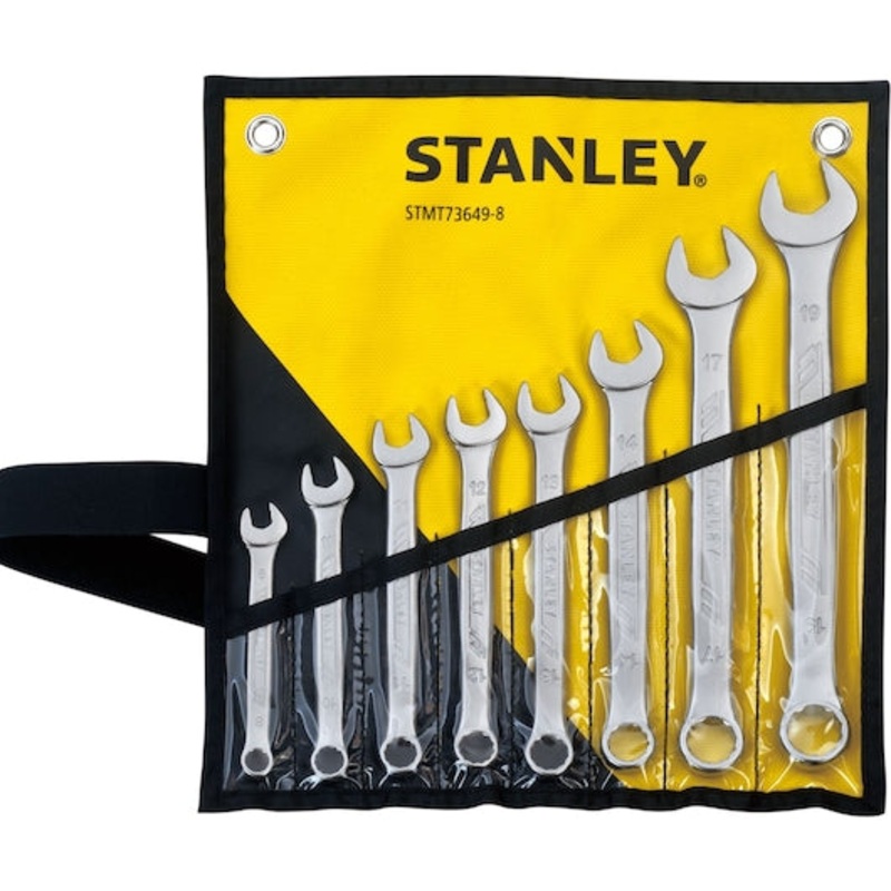 Stanley 8-Pc Combination Wrench Set