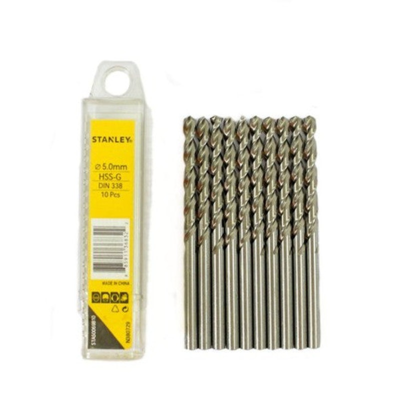 Stanley HSS 7mm Drill Bits Pack