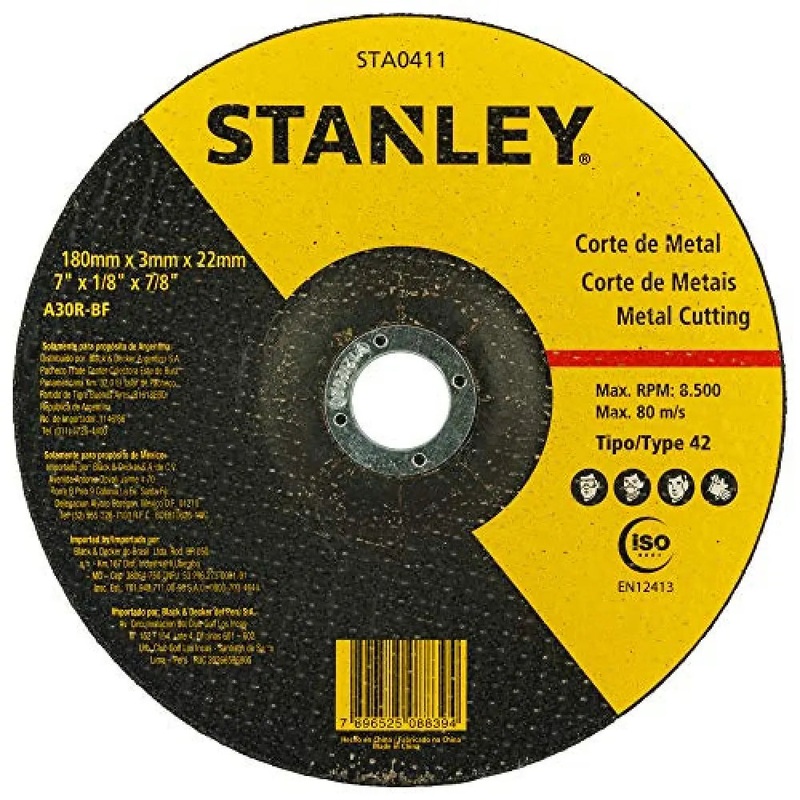 Stanley STA8012R 16'' Metal Cutting Disc