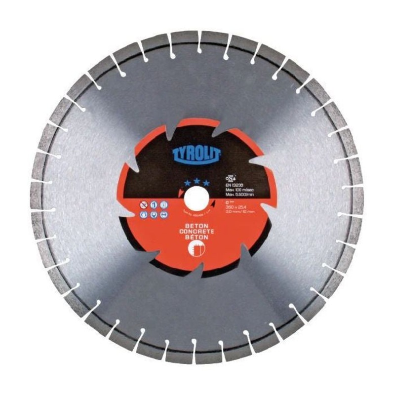 Tyrolit 465496 Diamond Disc 350x20mm