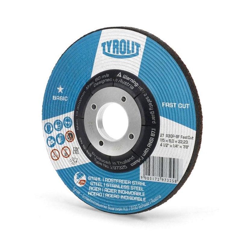 Tyrolit 706125 Disc N 115x22