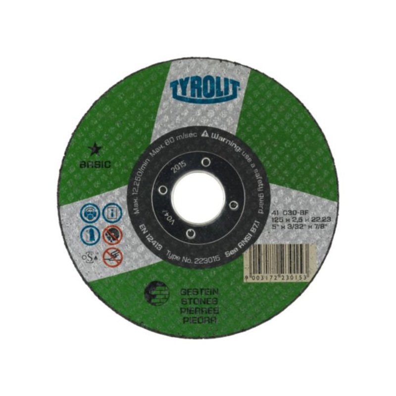 TYROLIT Cutting Wheel 125x2.5x22.23