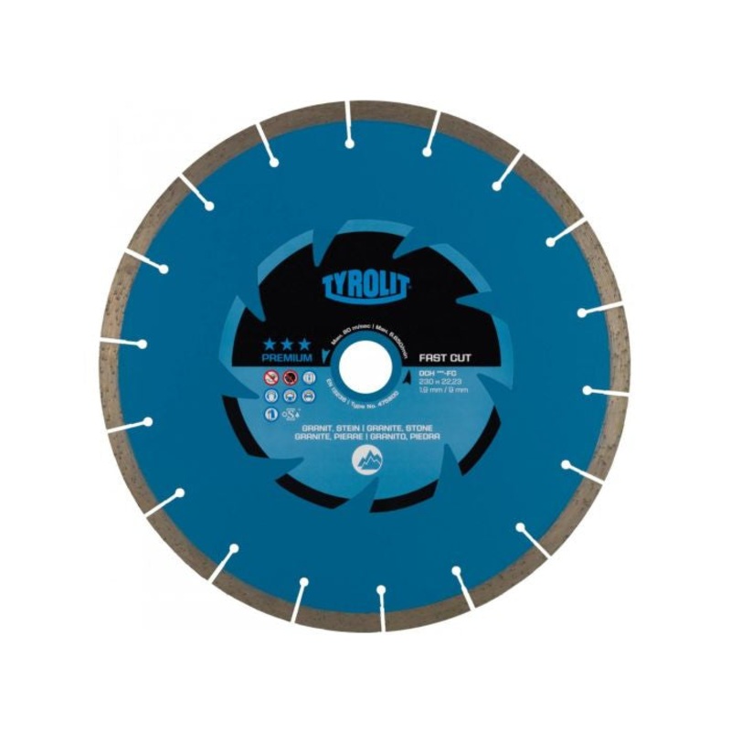 TYROLIT Diamond Wheel C3W DCH FAST
