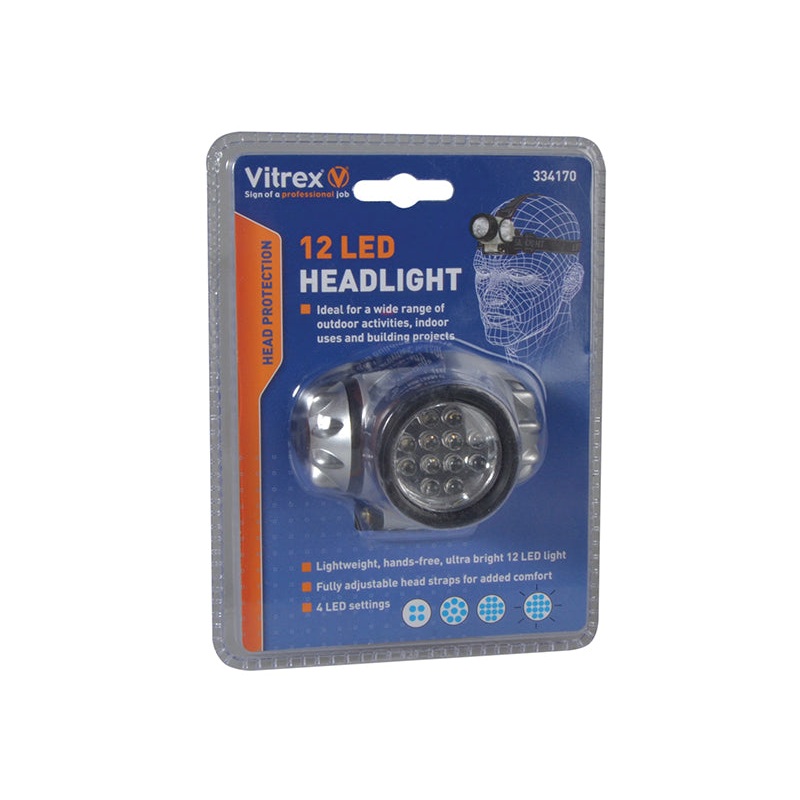 334170 Headlamp 12 LED