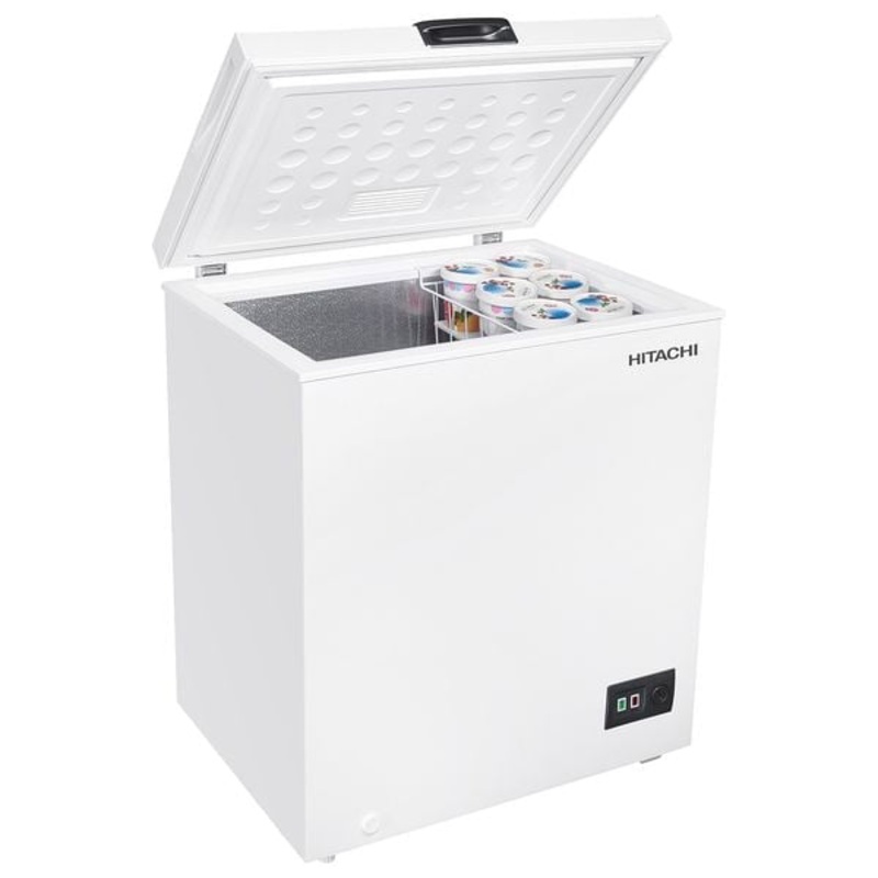 Hitachi HRCS7145MNWIQ Chest Freezer White