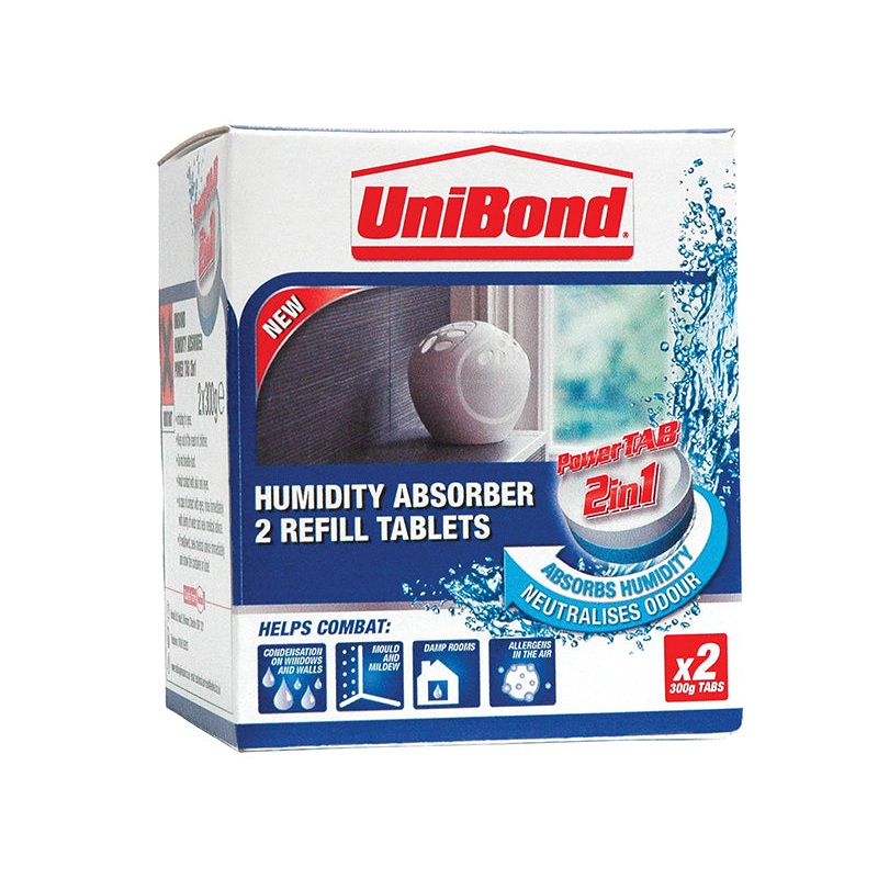 Small Moisture Absorber Neutral Power Tab Refill (Pack 2)