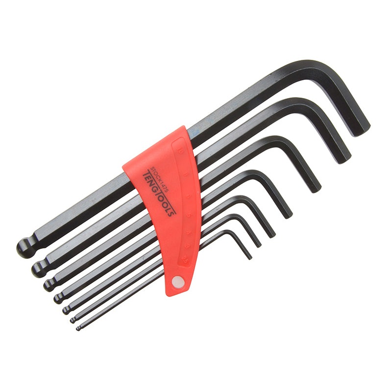 Ball Point Hexagon Key Set, 7 Piece (2.5-10mm)