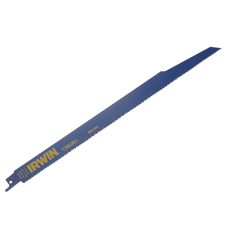 Irwin Sabre Saw Blade 110R 300mm Metal & Wood Cutting Pack of 25