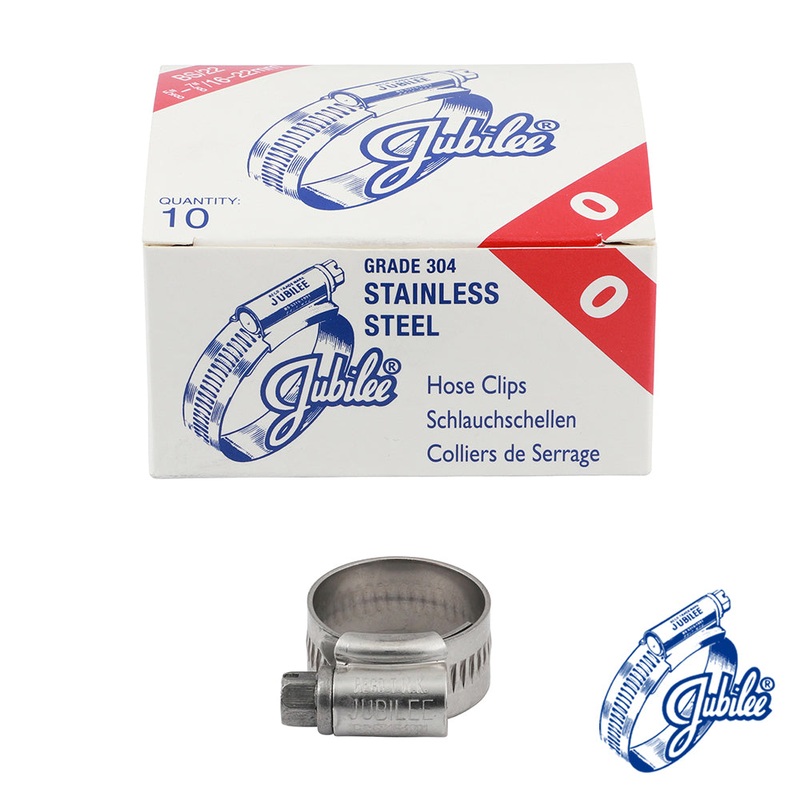 Jubilee Clip Stainless Steel 16-22mm