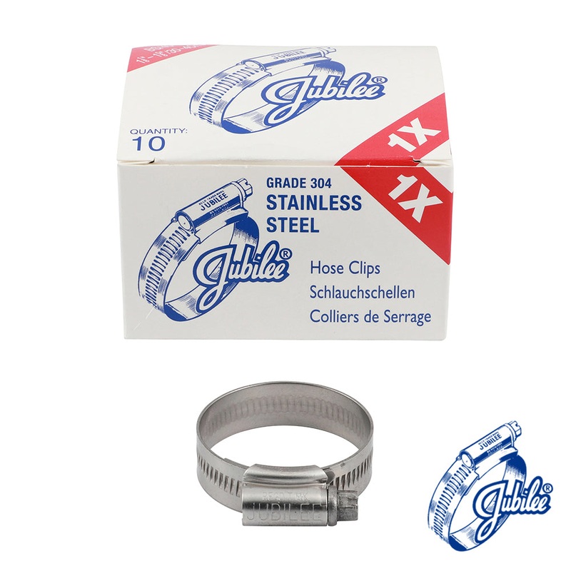 Jubilee Clip Stainless Steel 30-40mm