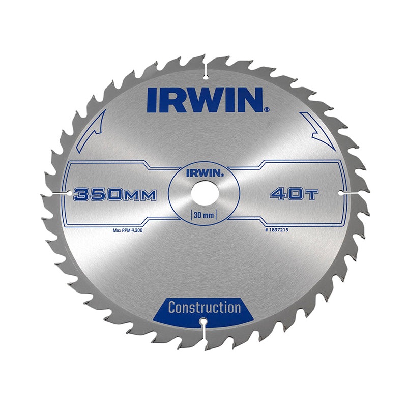 General Purpose Table & Mitre Saw Blade 350 x 30mm x 40T ATB