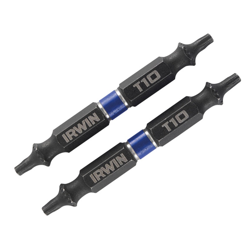 Impact Double-Ended Screwdriver Bits TORX TX10 60mm (Pack 2)