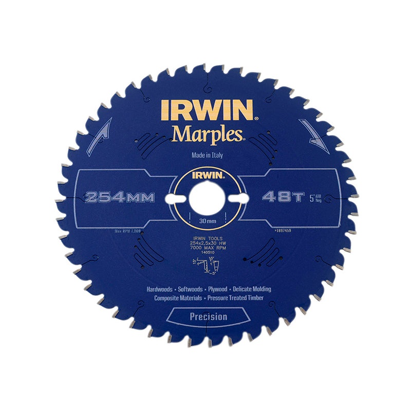 Marples Mitre Circular Saw Blade 254 x 30mm x 48T ATB/Neg