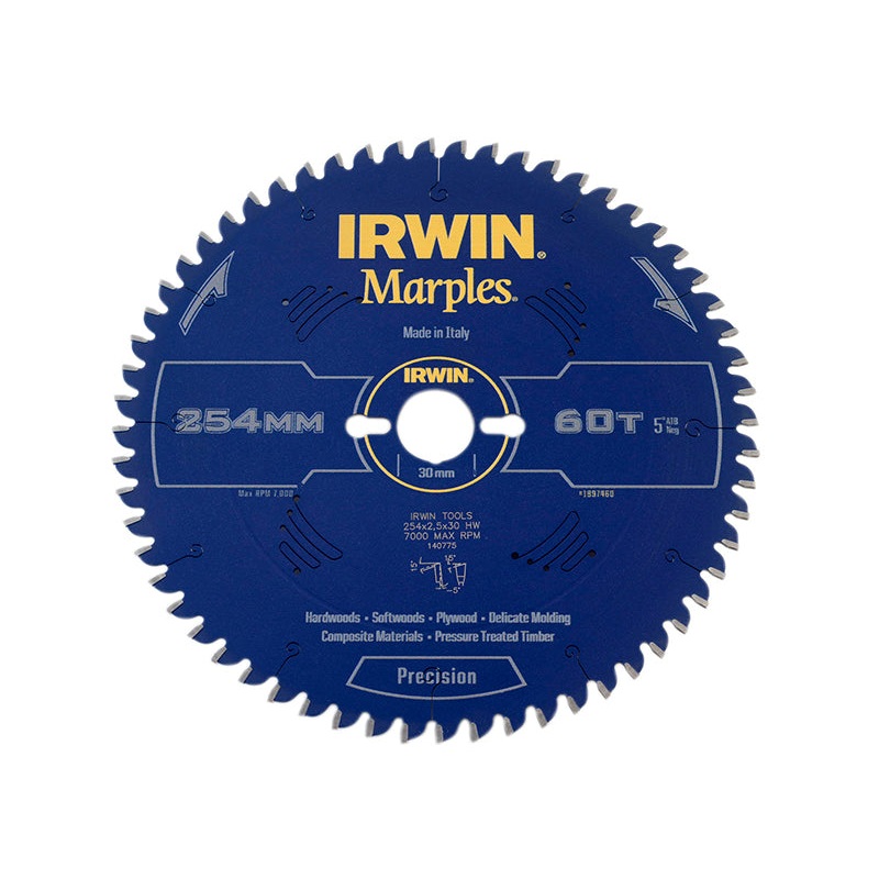 Marples Mitre Circular Saw Blade 254 x 30mm x 60T ATB/Neg
